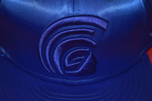 Fitted Hawaii New Era H Script Blue Satin Snapback 9Fifty
