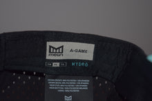 Load image into Gallery viewer, Melin A-Game Hydro Aqua Black Snapback SAMPLE