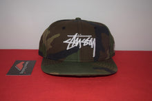 Load image into Gallery viewer, Stussy X New Era Camo Snapback 9Fifty