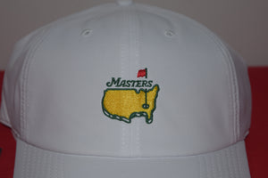 Masters White Velcroback Hat By American Needle