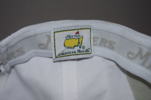 Masters White Velcroback Hat By American Needle