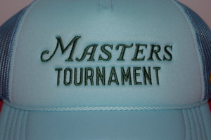 Masters Tournament Aqua Mesh Snapback Hat By American Needle