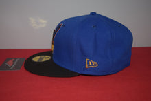 Load image into Gallery viewer, MLB New Era Cleveland Indians Chief Wahoo Blue Black Fitted 59Fifty