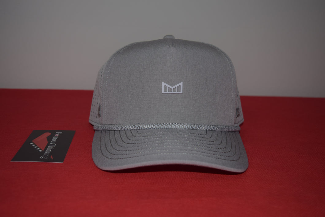 Melin Hydro Odyssey Grey Snapback
