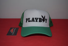 Load image into Gallery viewer, Playboy X New Era Green Mesh Snapback 9Forty