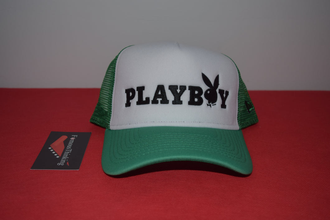 Playboy X New Era Green Mesh Snapback 9Forty