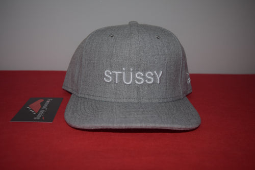 Stussy X New Era Original Fit Grey Snapback 9Fifty