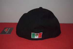 New Era Mexico Black White Fitted 59Fifty