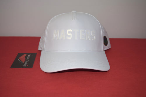 Masters Berckmans 1934 White Plate Snapback Hat