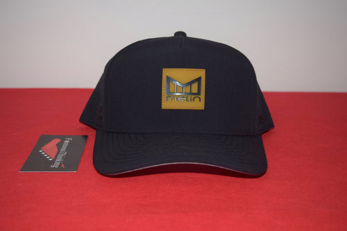 Melin Stacked Hydro Odyssey Black Gum Snapback