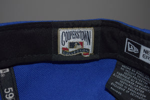 MLB New Era Cleveland Indians Chief Wahoo Blue Black Fitted 59Fifty