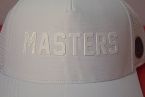Masters Berckmans 1934 White Plate Snapback Hat