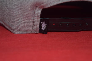 Stussy X New Era Original Fit Grey Snapback 9Fifty