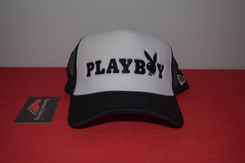 Playboy X New Era Black Mesh Snapback 9Forty