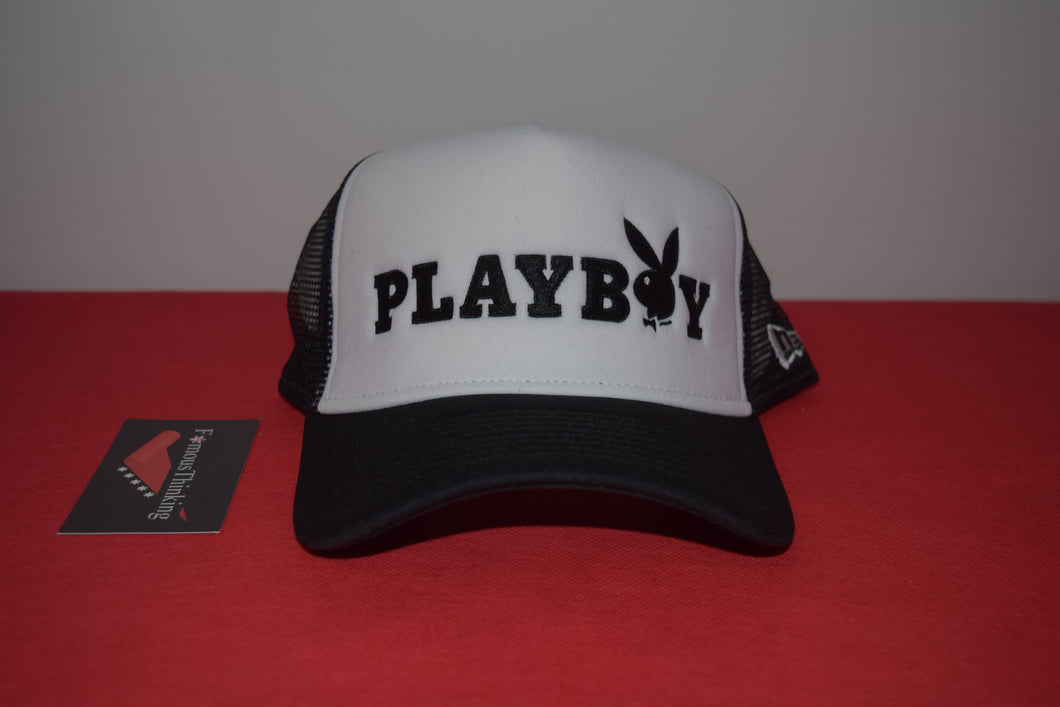 Playboy X New Era Black Mesh Snapback 9Forty