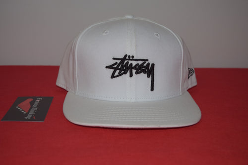 Stussy X New Era Original Fit White Snapback 9Fifty