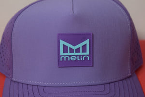 Melin Stacked Hydro Odysea Grape Aqua Snapback