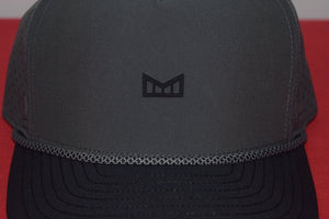 Melin Skyline Collection Hydro Odyssey Grey Black Snapback
