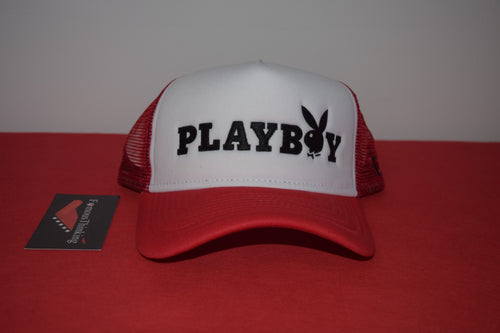 Playboy X New Era Red Mesh Snapback 9Forty