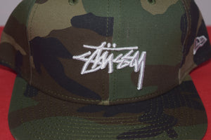 Stussy X New Era Original Fit Camo Snapback 9Fifty