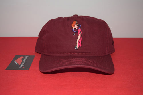 The Hundreds X New Era Jessica Rabbit Maroon Snapback 9Fifty