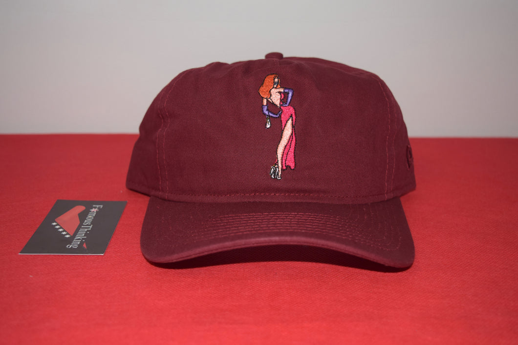 The Hundreds X New Era Jessica Rabbit Maroon Snapback 9Fifty