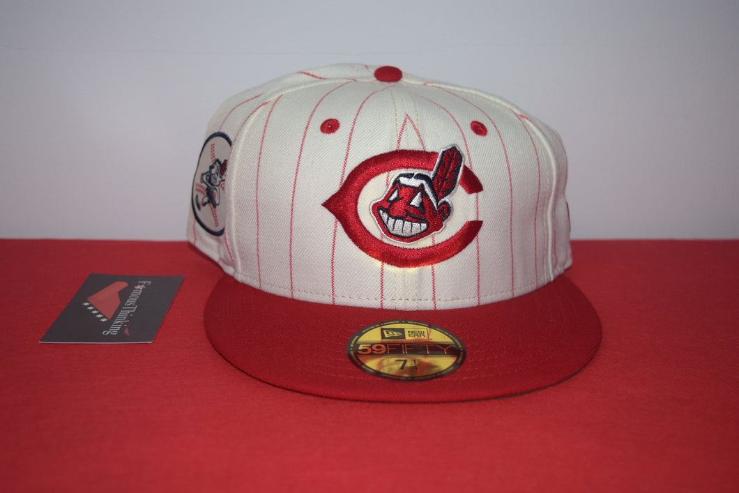 MLB New Era Cleveland Indians Retro Throwback Fitted 59Fifty