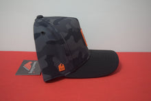 Load image into Gallery viewer, Melin Thermal Odyssey Black Orange Camo Snapback
