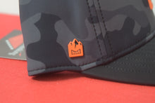 Load image into Gallery viewer, Melin Thermal Odyssey Black Orange Camo Snapback