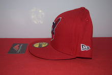 Load image into Gallery viewer, MLB New Era Cleveland Indians Chief Wahoo Red Feather Alternate Version Fitted 59Fifty