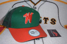 Load image into Gallery viewer, NPB New Era Taiyo Whales Mesh Snapback 9Forty SAMPLE