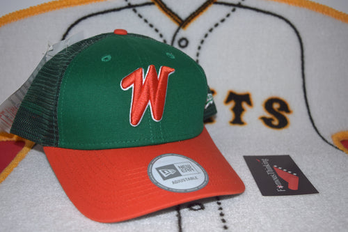 NPB New Era Taiyo Whales Mesh Snapback 9Forty SAMPLE