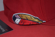 Load image into Gallery viewer, MLB New Era Cleveland Indians Chief Wahoo Red Feather Alternate Version Fitted 59Fifty