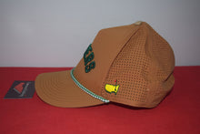 Load image into Gallery viewer, Masters Brown Script Rope Velcroback By American Needle