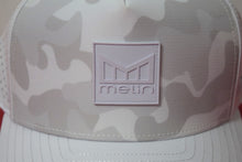 Load image into Gallery viewer, Melin Stacked Hydro Odyssey White Camo Snapback
