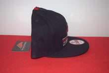 Load image into Gallery viewer, MLB New Era Cleveland Indians Chief Wahoo Script Snapback 9Fifty VINTAGE