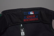 Load image into Gallery viewer, MLB New Era Cleveland Indians Chief Wahoo Script Snapback 9Fifty VINTAGE