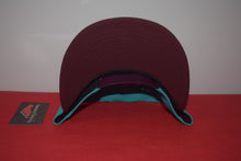 Load image into Gallery viewer, Yums X New Era Maroon Teal Snapback 9Fifty