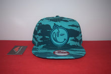 Load image into Gallery viewer, Yums X New Era Green Blue Camo Snapback 9Fifty