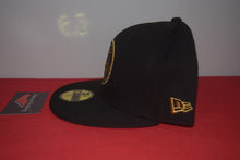 Load image into Gallery viewer, NJPW X New Era New Japan Pro Wrestling Gold Emblem Fitted 59Fifty