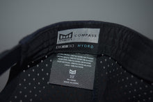 Load image into Gallery viewer, Melin Hydro Compass Black Snapback