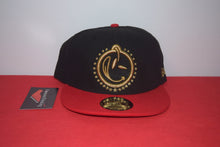 Load image into Gallery viewer, Yums X New Era Red Black Stars Logo Snapback 9Fifty