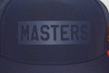 Load image into Gallery viewer, Masters Berckmans Box Logo Navy Snapback Hat By American needle