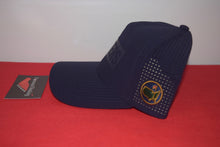 Load image into Gallery viewer, Masters Berckmans Box Logo Navy Snapback Hat By American needle
