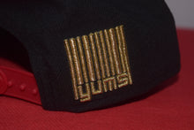 Load image into Gallery viewer, Yums X New Era Red Black Stars Logo Snapback 9Fifty