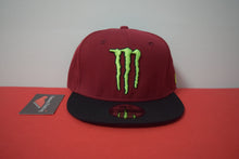 Load image into Gallery viewer, Monster X New Era Maroon Snapback 9Fifty