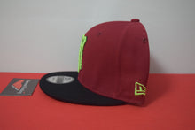 Load image into Gallery viewer, Monster X New Era Maroon Snapback 9Fifty