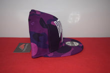 Load image into Gallery viewer, Bape X New Era Purple Camo Snapback 9Fifty