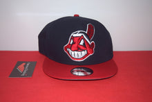 Load image into Gallery viewer, MLB New Era Cleveland Indians Big Chief Wahoo Snapback 9Fifty
