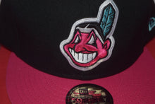 Load image into Gallery viewer, MLB New Era Cleveland Indians South Beach Chief Wahoo Fitted 59Fifty